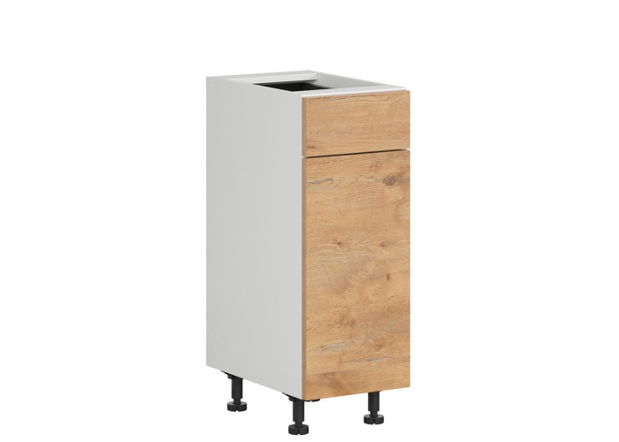 HAMPER dub lancelot D1S30, dolná skrinka so zásuvkou v šírke 30 cm