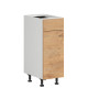 HAMPER dub lancelot D1S30, dolná skrinka so zásuvkou v šírke 30 cm