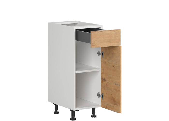 HAMPER dub lancelot D1S30, dolná skrinka so zásuvkou v šírke 30 cm