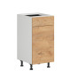HAMPER dub lancelot D1S40, dolná skrinka so zásuvkou v šírke 40 cm