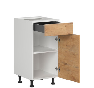 HAMPER dub lancelot D1S40, dolná skrinka so zásuvkou v šírke 40 cm