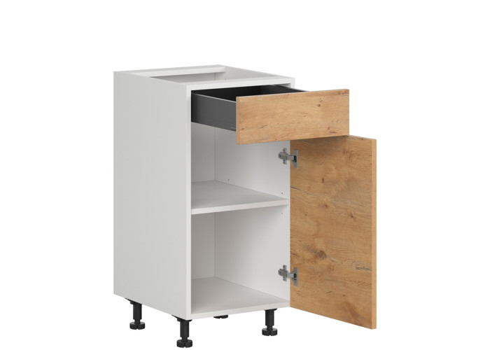 HAMPER dub lancelot D1S40, dolná skrinka so zásuvkou v šírke 40 cm