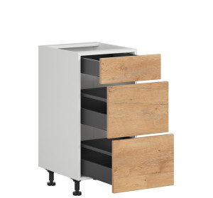 HAMPER dub lancelot D3S40, dolná zásuvková skrinka v šírke 40 cm
