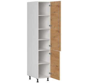 HAMPER dub lancelot D40/207, vysoká skrinka v šírke 40 cm a výške 207 cm