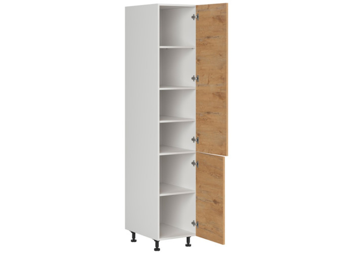 HAMPER dub lancelot D40/207, vysoká skrinka v šírke 40 cm a výške 207 cm