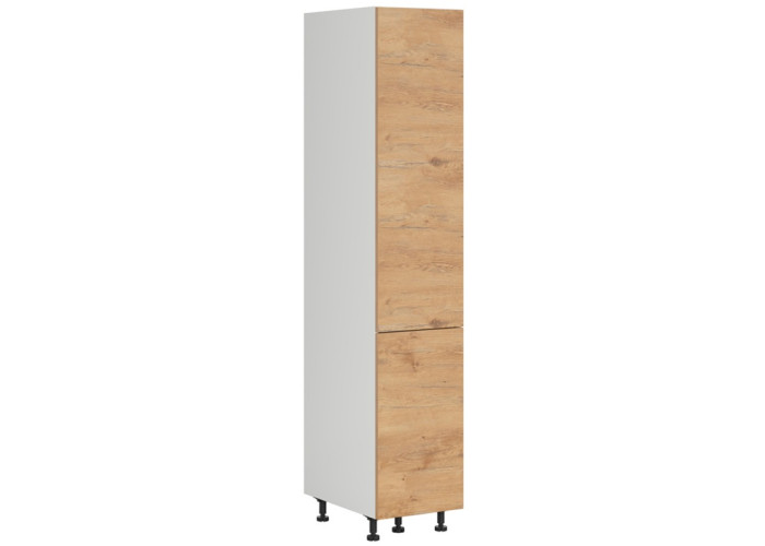 HAMPER dub lancelot DC40/207, vysoká skrinka s CARGO košom v šírke 40 cm a výške 207 cm