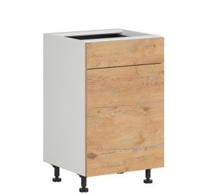 HAMPER dub lancelot D1S50, dolná skrinka so zásuvkou v šírke 50 cm