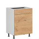 HAMPER dub lancelot D1S60, dolná skrinka so zásuvkou v šírke 60 cm
