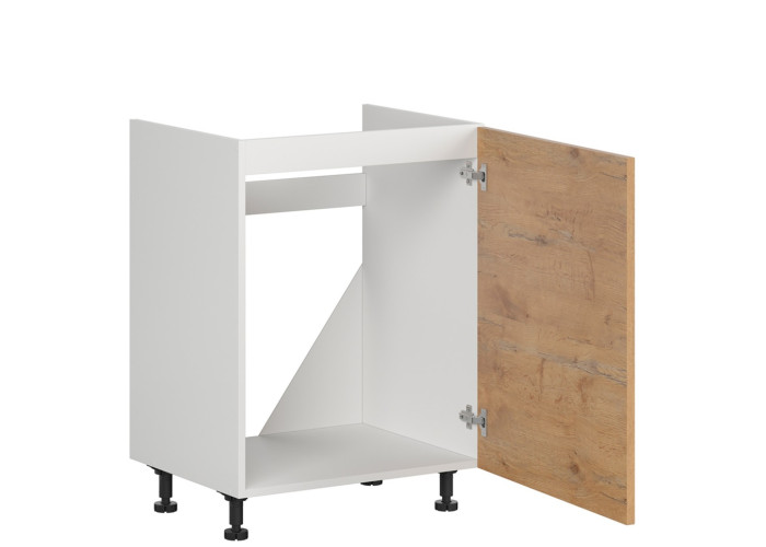 HAMPER dub lancelot DK60, dolná drezová skrinka v šírke 60 cm