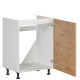 HAMPER dub lancelot DK60, dolná drezová skrinka v šírke 60 cm