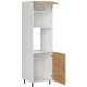 HAMPER dub lancelot DPS-60/207-P/O, vysoká skrinka na vstavanú rúru a mikrovlnku v šírke 60 cm a výške 207 cm