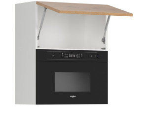 HAMPER dub lancelot GMO60/72, horná skrinka na vstavanú mikrovlnku v šírke 60 cm