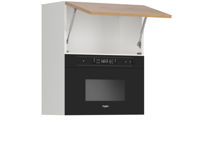 HAMPER dub lancelot GMO60/72, horná skrinka na vstavanú mikrovlnku v šírke 60 cm