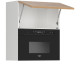 HAMPER dub lancelot GMO60/72, horná skrinka na vstavanú mikrovlnku v šírke 60 cm