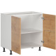 HAMPER dub lancelot D80, dolná skrinka v šírke 80 cm