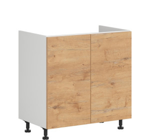 HAMPER dub lancelot DK80, dolná drezová skrinka v šírke 80 cm