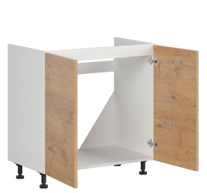 HAMPER dub lancelot DK80, dolná drezová skrinka v šírke 80 cm