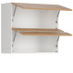 HAMPER dub lancelot G2O_80/72, horná výklopná skrinka v šírke 80 cm
