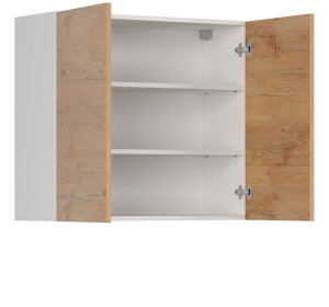 HAMPER dub lancelot G80/72, horná skrinka v šírke 80 cm