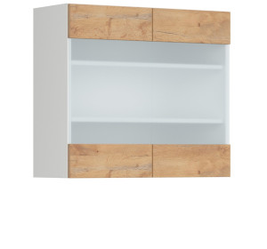 HAMPER dub lancelot G80/72-LVPV, horná skrinka v šírke 80 cm