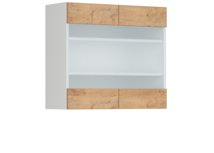 HAMPER dub lancelot G80/72-LVPV, horná skrinka v šírke 80 cm