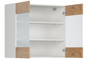 HAMPER dub lancelot G80/72-LVPV, horná skrinka v šírke 80 cm
