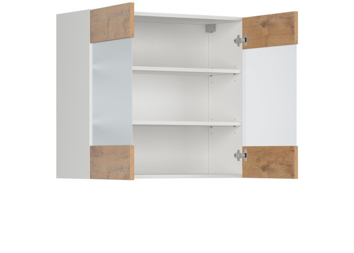 HAMPER dub lancelot G80/72-LVPV, horná skrinka v šírke 80 cm