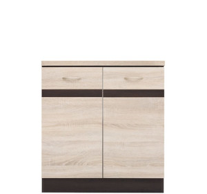 JUNONA LINE dub sonoma D2D-80/82, dolná skrinka v šírke 80 cm