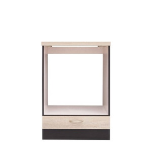 JUNONA LINE dub sonoma DPK-60/82, dolná skrinka na vstavaný sporák v šírke 60 cm