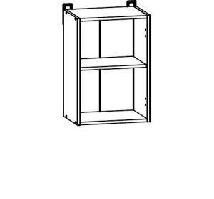 JUNONA LINE dub sonoma G1D-40/57, horná skrinka v šírke 40 cm a výške 57 cm