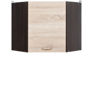 JUNONA LINE dub sonoma GNWU/57, horná rohová skrinka v šírke 60x60 cm a výške 57 cm