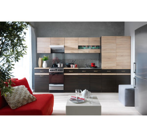 JUNONA LINE wenge POL/40, polica pod hornú skrinku v šírke 40 cm