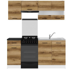 JUNONA LINE delano svetlé 120/170 cm, kuchynský komplet