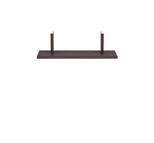 JUNONA LINE wenge POL/50, polica pod hornú skrinku v šírke 50 cm