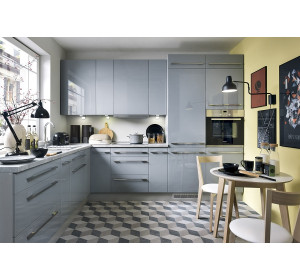 TOP LINE sivý lesk DM45/71, dvierka na umývačku riadu v šírke 45 cm a výške 71 cm