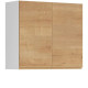 SOLE dub arlington G80/72, horná skrinka v šírke 80 cm