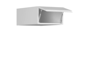 SOLE biely lesk NO-40/23-O, nadstavec na potravinové skrine v šírke 40 cm