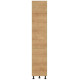 SOLE dub arlington DC40/207, vysoká skrinka s CARGO košom v šírke 40 cm a výške 207 cm