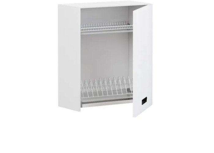 TAFNE biely lesk GC60/72, horná skrinka s odkvapkávačom v šírke 60 cm TAFNE biely lesk GC60/72, horná skrinka s odkvapkávačom v šírke 60 cm