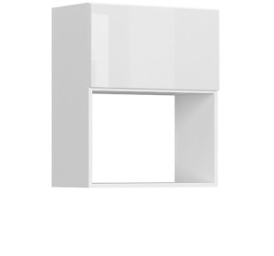 TOP LINE biela GMO60/72, horná skrinka na vstavanú mikrovlnku v šírke 60 cm