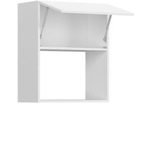 TOP LINE biela GMO60/72, horná skrinka na vstavanú mikrovlnku v šírke 60 cm