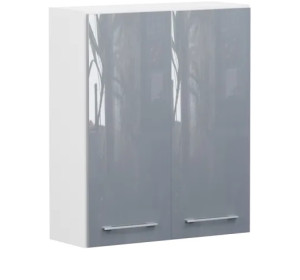 TOP LINE sivý lesk G80/95, horná skrinka v šírke 80 cm a výške 95 cm