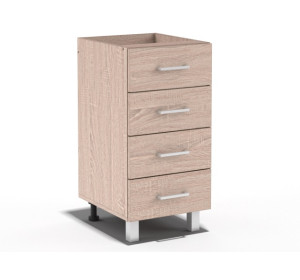 REA ALFA UP KDZ40/72, dolná zásuvková skrinka v šírke 40 cm