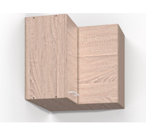 REA ALFA UP KHR60/57, horná rohová skrinka v šírke 60 cm a výške 57 cm