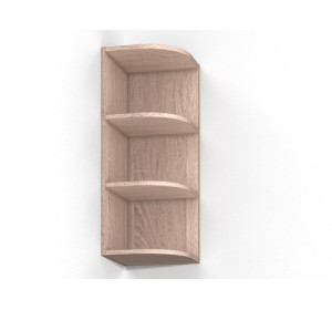 REA ALFA UP KHU30/72, horná ukončovacia skrinka v šírke 30 cm a výške 72 cm