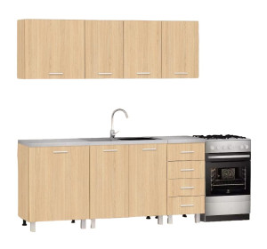 REA ALFA ZZ2 dub vicenza, kuchynská linka 180 cm 