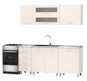 REA ALFA ZZ3 navarra, kuchynská linka 180 cm 