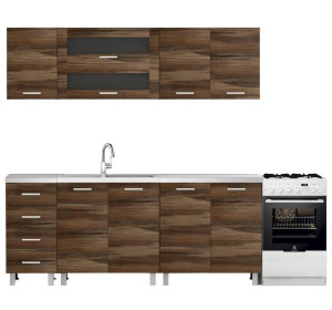 REA ALFA ZZ1 orech rockpille, kuchynská linka 200 cm 