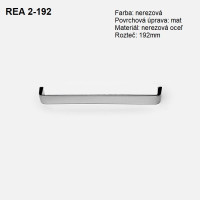 úchytka REA 2-192, nerezová