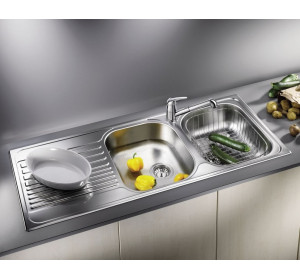 TIPO 8 S kuchynský nerezový drez